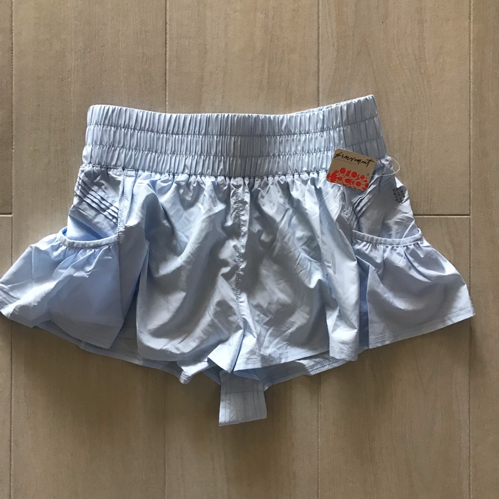 FREE PEOPLE MOVEMENT Get Your Flirt On Short baseline blue - Picture 5 of 8